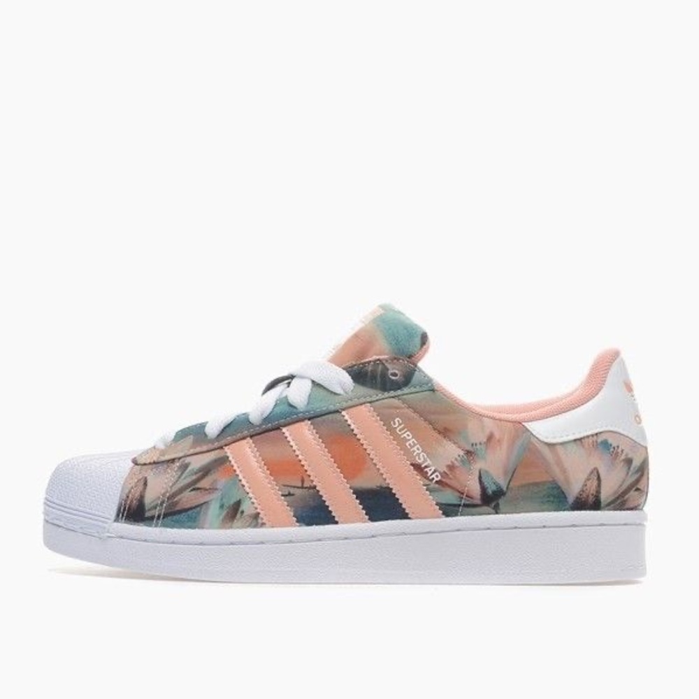 Dust Pink Adidas Superstar